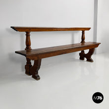 Carica l'immagine nel visualizzatore di Gallery, Wooden bench, 1800s