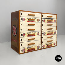 将图片加载到图库查看器,Sewing chest Filofort in wood, 1960s
