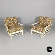 Load image into Gallery viewer, Armchairs by Lyda Levi for McGuire Company, 1970s