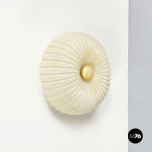 画像をギャラリービューアに読み込む, Glass wall lamp by Barovier&Toso, 1960s