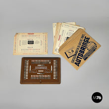 将图片加载到图库查看器,Autobrige board game, 1930s