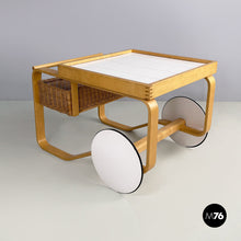 将图片加载到图库查看器,Cart Tea Trolley 900 by Alvar AAlto for Artek, 1970s