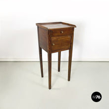 Load image into Gallery viewer, Wooden bedside table, early 1900s
