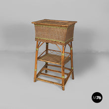 Carica l'immagine nel visualizzatore di Gallery, Cabinet in rattan, 1930s