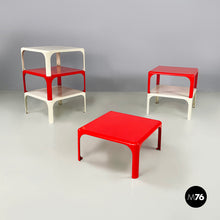 画像をギャラリービューアに読み込む, Stackable coffee table Demetrio 45 by Vico Magistretti for Artemide, 1970s