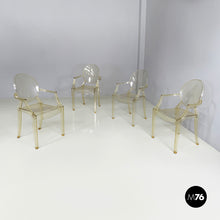 将图片加载到图库查看器,Chairs Louis Ghost by Philippe Starck for Kartell, 2000-2010s