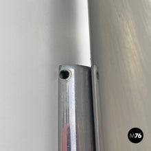 画像をギャラリービューアに読み込む, Cylindrical wall lamps in chromed metal, 1970s