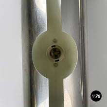 画像をギャラリービューアに読み込む, Cylindrical wall lamps in chromed metal, 1970s