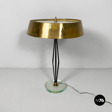 将图片加载到图库查看器,Table lamp 1959 by Max Ingrand for Fontana Arte, 1950s
