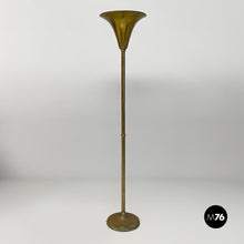Carica l'immagine nel visualizzatore di Gallery, Brass floor lamp, 1940s