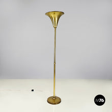 画像をギャラリービューアに読み込む, Floor lamp in brass, 1940s