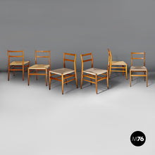 将图片加载到图库查看器,Chairs Leggera by Gio Ponti for Cassina, 1960s