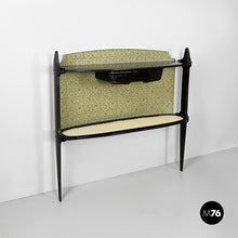 画像をギャラリービューアに読み込む, Console in wood, fabric and straw, 1950s
