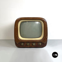 Load image into Gallery viewer, Wooden television by Vega, 1950s