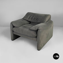 Carica l'immagine nel visualizzatore di Gallery, Armchair Maralunga by Vico Magistretti for Cassina, 1970s
