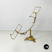 Load image into Gallery viewer, Table stand in brass and bronze, early 1900s