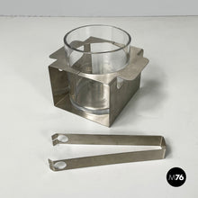 画像をギャラリービューアに読み込む, Ice bucket with pliers by Zani & Zani, 1980s
