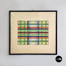 画像をギャラリービューアに読み込む, Geometrical painting on paper, 1990s