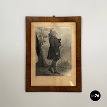 Charger l'image dans la galerie, Charcoal painting of Beaumarchais, mid 1800s