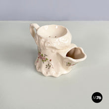 Load image into Gallery viewer, Barber mug in white ceramic by Staffordshire, 1900s