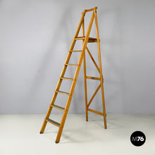 Load image into Gallery viewer, Wooden staircase by Fabbrica Scale Alberti, 1960s