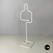 画像をギャラリービューアに読み込む, White metal valet stand by Gieffe, 1970s