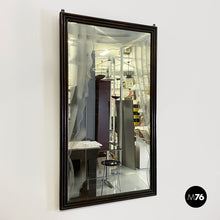 画像をギャラリービューアに読み込む, Wall mirror with acidified decorations in wood, 1930s