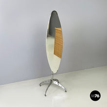 画像をギャラリービューアに読み込む, Adjustable floor mirror by Yasu Sasamoto for Li Qian, 1970s