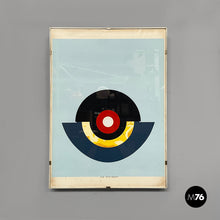 Charger l'image dans la galerie, Geometrical painting on paper, 1980s