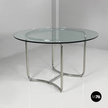 将图片加载到图库查看器,Dining table by Vittorio Introini, 1970s