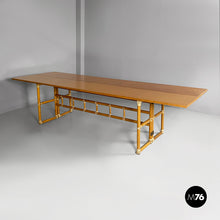 Load image into Gallery viewer, Dining table or console by Lyda Levi for McGuire Company, 1970s