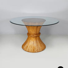 Load image into Gallery viewer, Dining table by McGuire, 1970s
