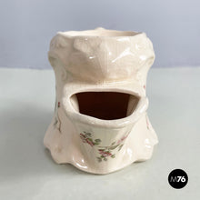 Load image into Gallery viewer, Barber mug in white ceramic by Staffordshire, 1900s