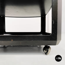 Load image into Gallery viewer, Wooden black cart, 1970s