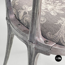 画像をギャラリービューアに読み込む, Metal and fabric chairs by Palladio, 1950s