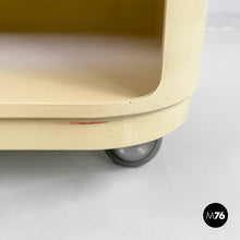 将图片加载到图库查看器,White plastic modular chest of drawers by Anna Castelli for Kartell, 1970s