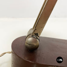 Charger l'image dans la galerie, Adjustable table lamp in metal, 1930s