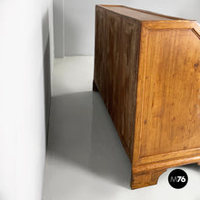 Carica l'immagine nel visualizzatore di Gallery, Wooden drop-leaf sideboard, 1930s