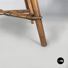 Load image into Gallery viewer, Chairs in rattan and light blue rattan, early 1900s