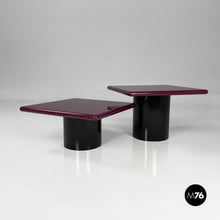 Load image into Gallery viewer, Wooden and metal coffee tables, 1970s