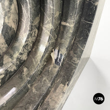 Charger l'image dans la galerie, Green and white marble console, 1980s