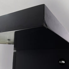画像をギャラリービューアに読み込む, Glossy black Sheraton sideboard by Giotto Stoppino and Lodovico Acerbis for Acerbis, 1980s