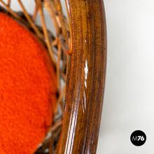 Load image into Gallery viewer, Rattan cockpit armchairs, 1970s