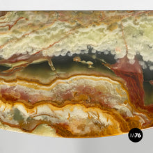 Load image into Gallery viewer, Wall console with onyx and wood, 1950s