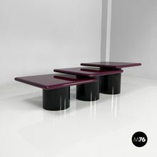 Load image into Gallery viewer, Wooden and metal coffee tables, 1970s