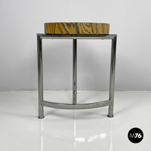 将图片加载到图库查看器,Wooden and metal coffee table, 1970s