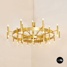 将图片加载到图库查看器,Huge chandelier by Gaetano Sciolari for Sciolari Lumi D'Arte, 1966