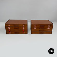 Charger l'image dans la galerie, Sewing chests by Seta Faro in wood, 1960s