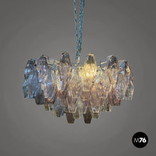 Charger l'image dans la galerie, Chandelier Poliedri by Carlo Scarpa for Venini, 1960s