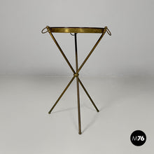 画像をギャラリービューアに読み込む, Coffee table in brass, 1950s